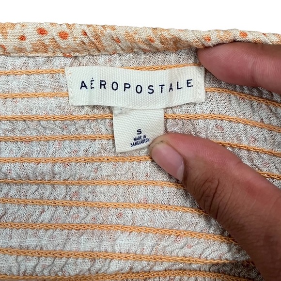 Cute Aeropostale Spaghetti Strap Tank w/Front Clasps - Picture 3 of 3